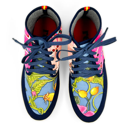 KELLY VIOLETA Navy/Pink Sport Hi-Top