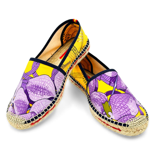 ASIE GOYA Yellow Classic Espadrilles