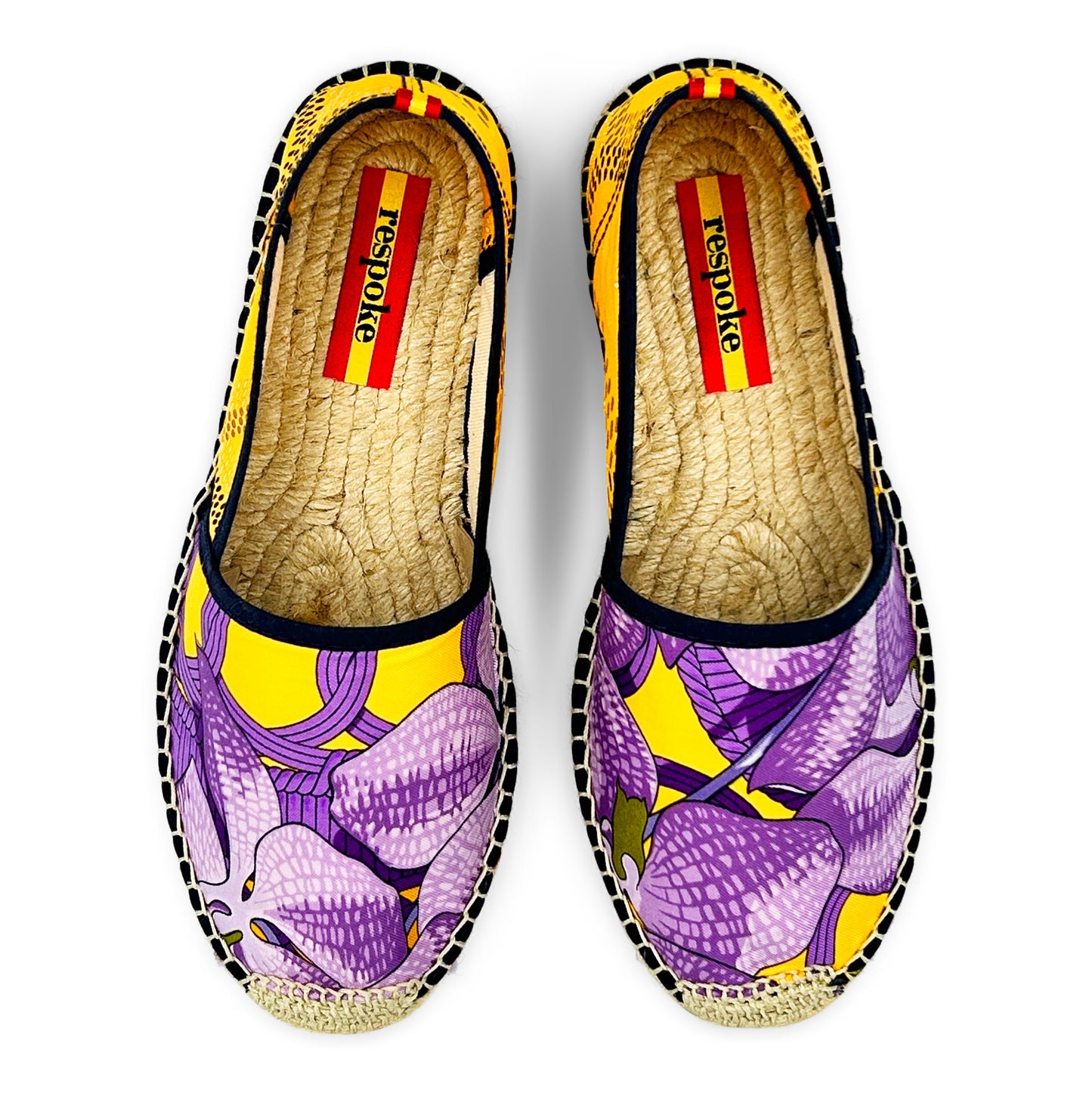 ASIE GOYA Yellow Classic Espadrilles