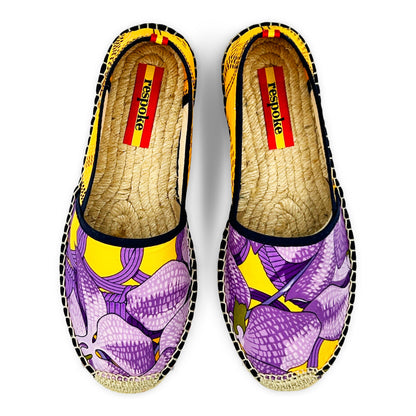 ASIE GOYA Yellow Classic Espadrilles