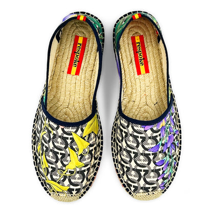GIARDINO Black Classic Espadrilles