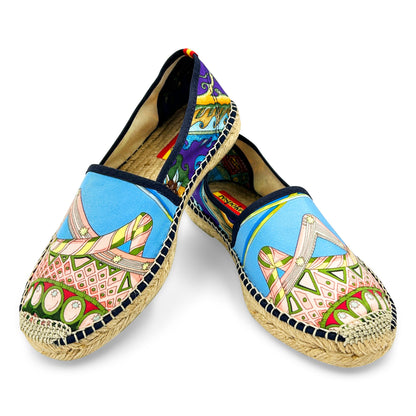 TABITA Blue/Purple Classic Espadrilles