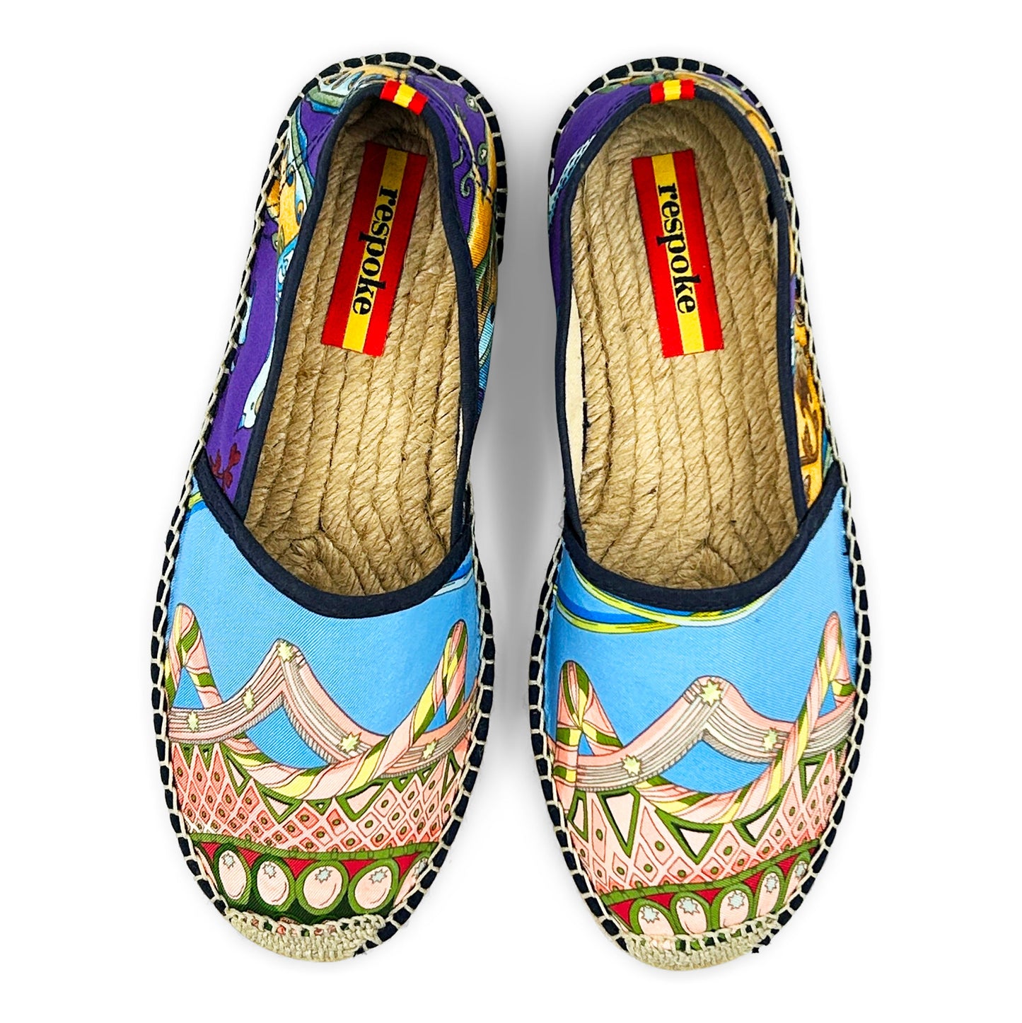 TABITA Blue/Purple Classic Espadrilles