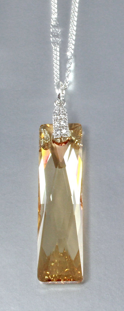 Zarrah - Swarovski Crystal Bridal Necklace