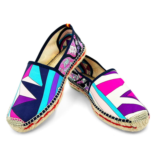 FINESTRA MANDALA Purple Classic Espadrilles