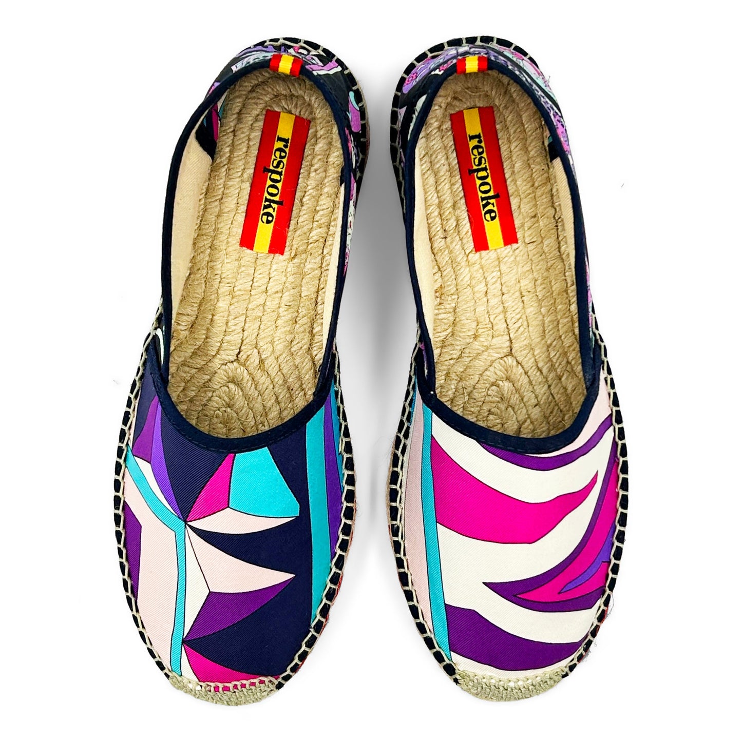FINESTRA MANDALA Purple Classic Espadrilles