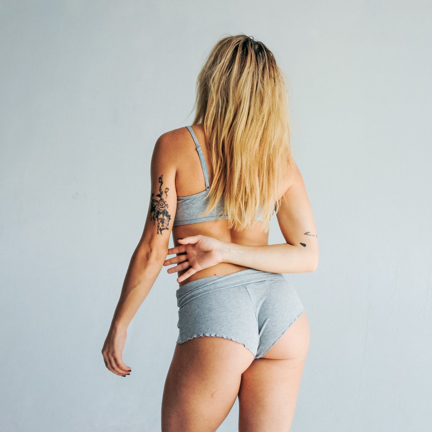 Boyshort - CloudRib™ Grey