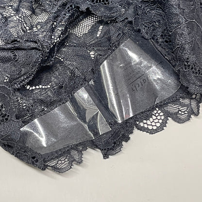 FREE PEOPLE Sheer One Touch Bodysuit Leotard Women's Sz XS Black Lace OB1457989 (New)