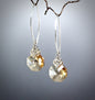 Chloe - Swarovski Crystal Sterling Silver Bridesmaids Earrings