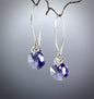 Chloe - Swarovski Crystal Sterling Silver Bridesmaids Earrings