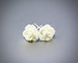 Ava - Flower Girl Colorful Rose Stud Earrings