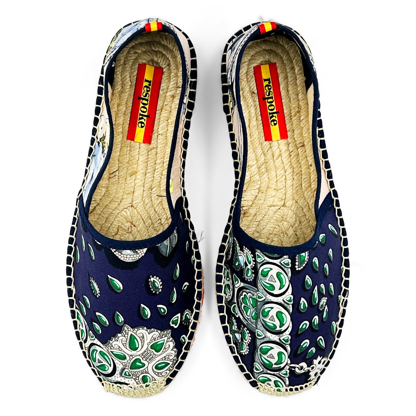RIVES FORGE Navy Classic Espadrilles