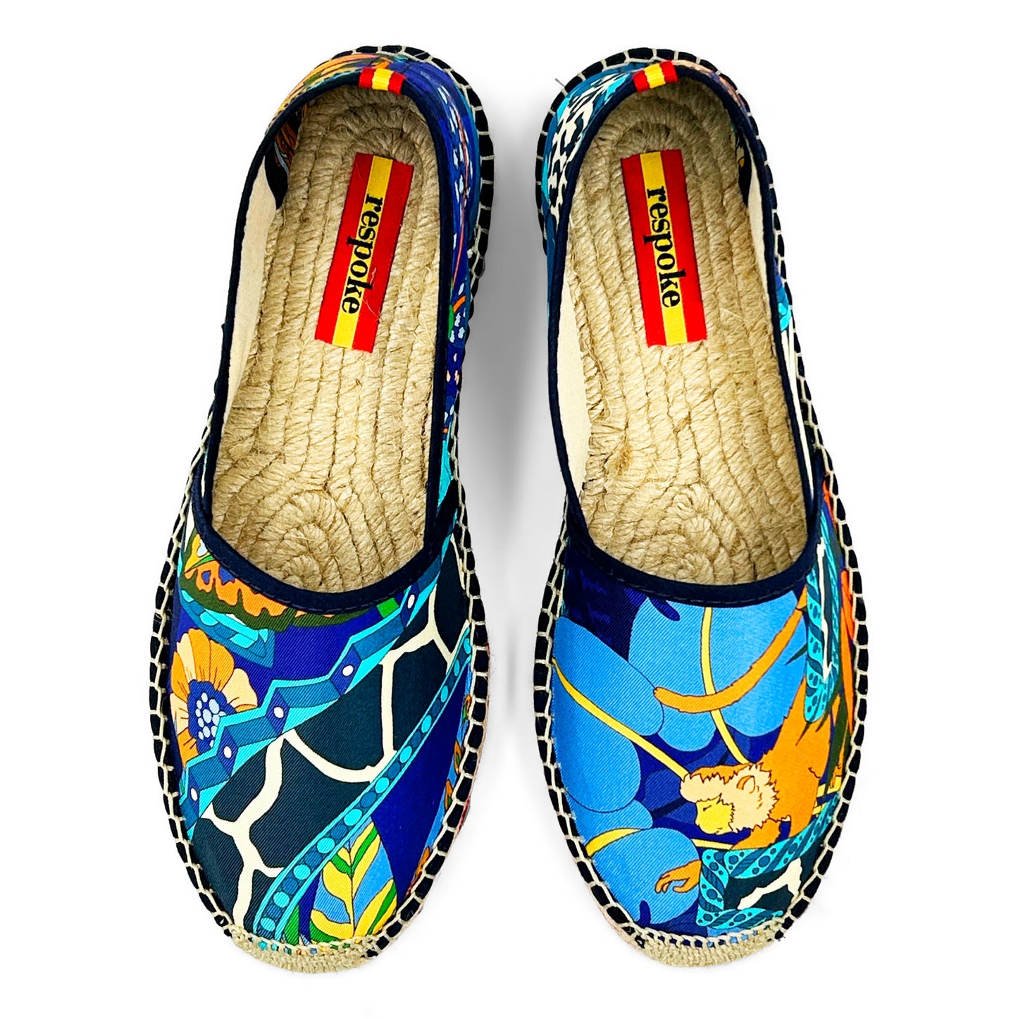 REGNO Blue Classic Espadrilles