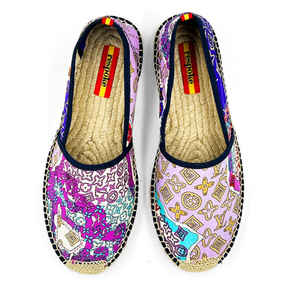 RODER Purple Classic Espadrilles
