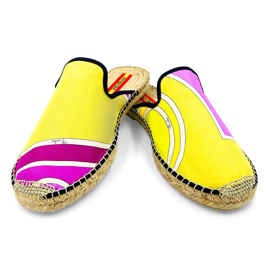BEHAR Fuchsia Mule Espadrilles