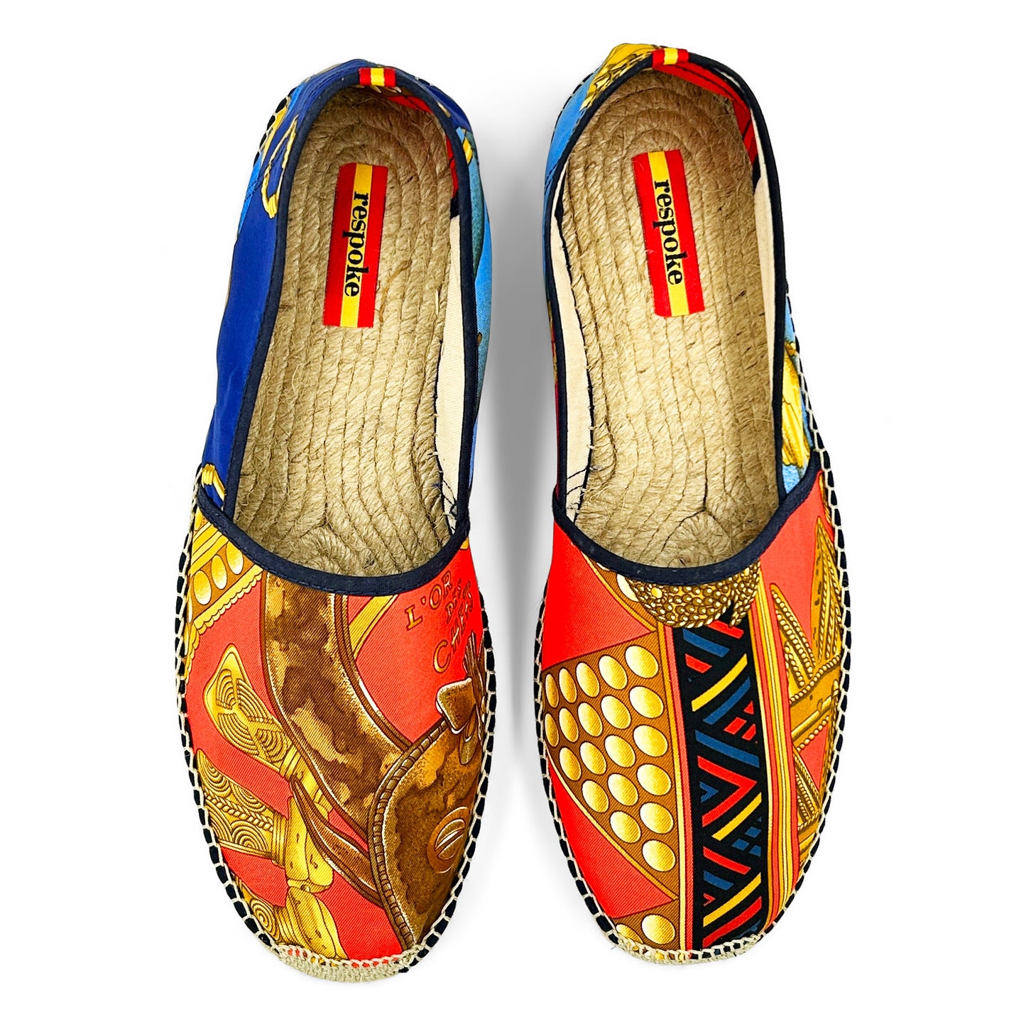 SOL CHEF Orange Classic Espadrilles