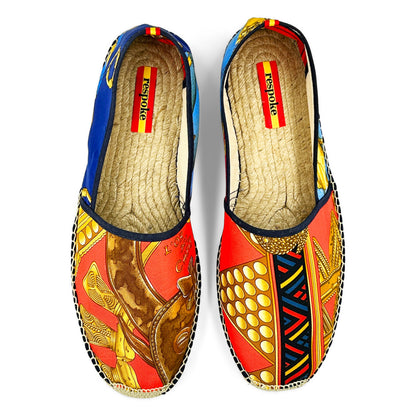 SOL CHEF Orange Classic Espadrilles