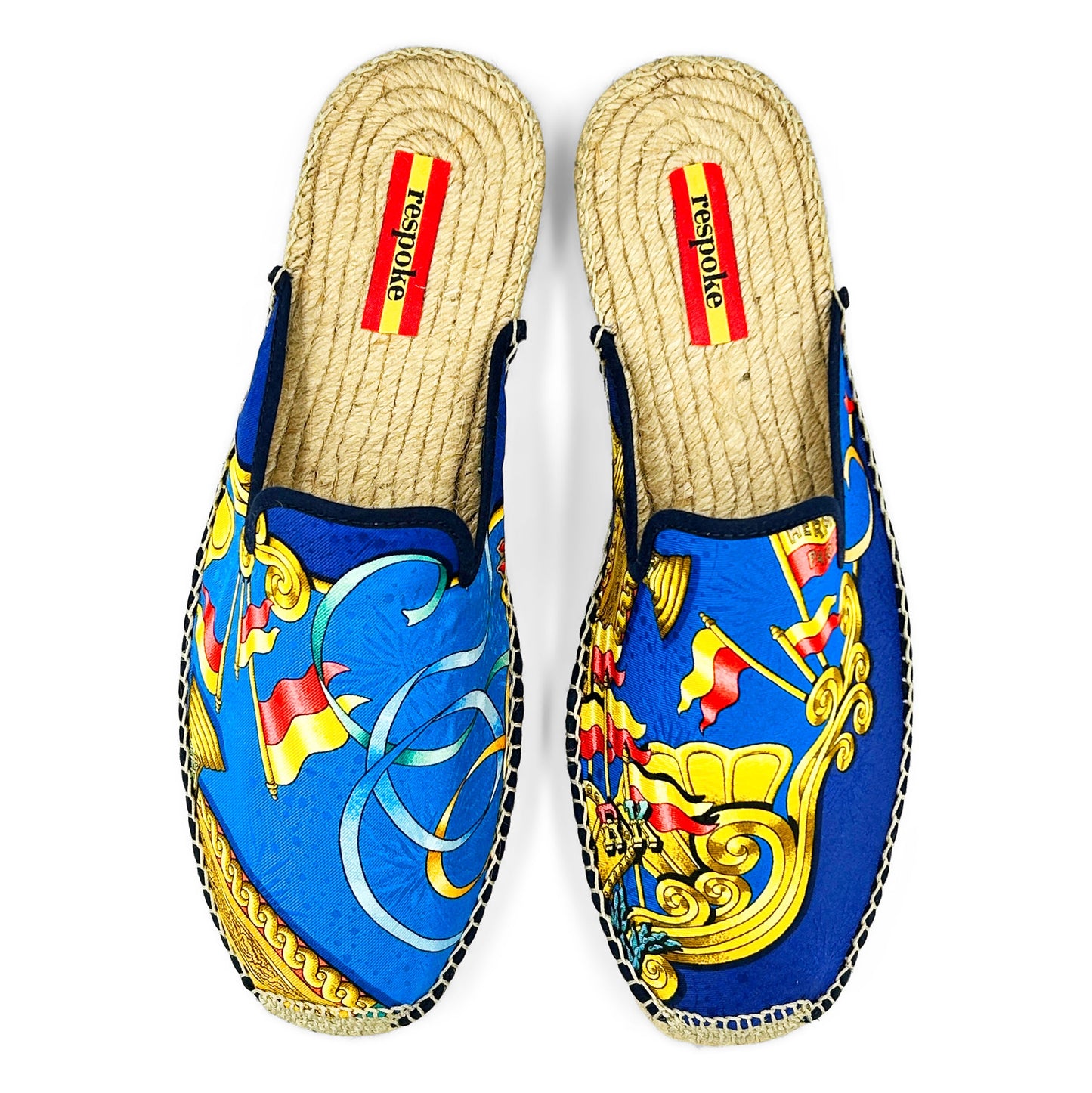 LUNA Blue Mule Espadrilles