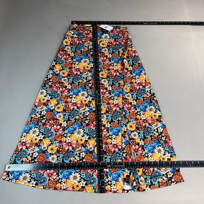 AFRM X Revolve Gala Skirt Women's M Multi Wildflower Bouquet AEB029575AU18 (New)