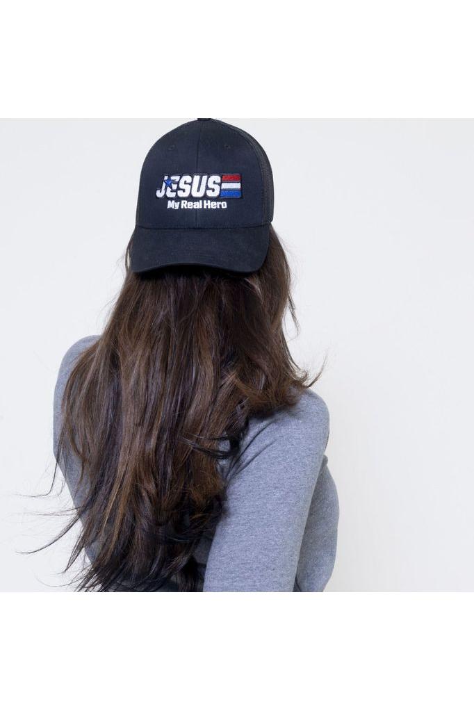 Jesus My Real Hero Hat -clearance