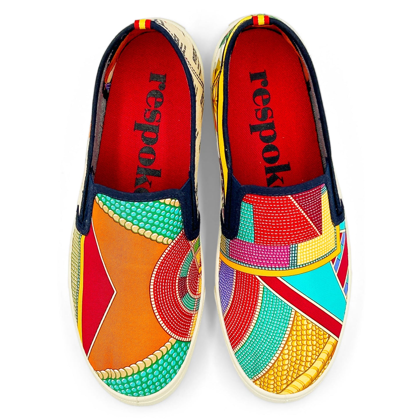 INDIEN STAMP Yellow Sneaker