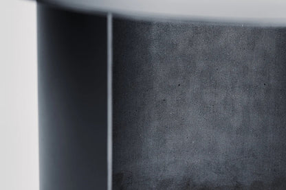 Industrial Round Low Side Metal Table/Minimal Design