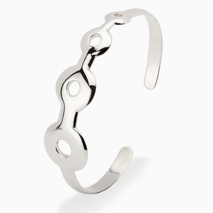 Sterling Silver Baby Infinity Bracelet Bangle by Krysaliis