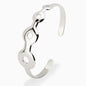 Sterling Silver Baby Infinity Bracelet Bangle by Krysaliis