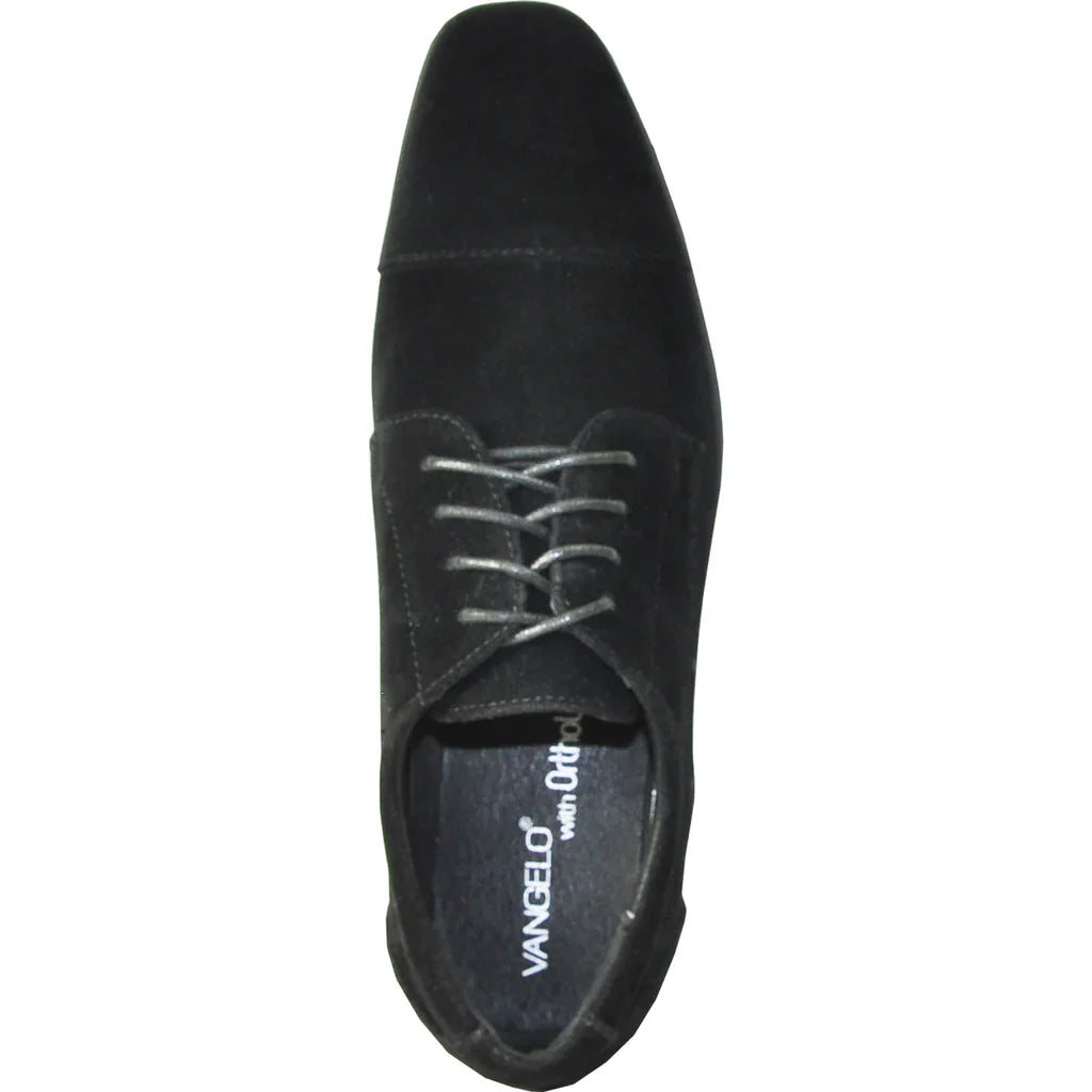 VANGELO Men Dress Shoe KING-4 Oxford Formal Tuxedo for Prom and Wedding