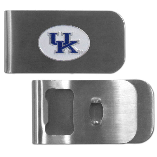 Kentucky Wildcats Bottle Opener Money Clip
