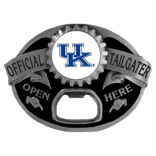 Kentucky Wildcats Tailgater Belt Buckle Bottle Opener