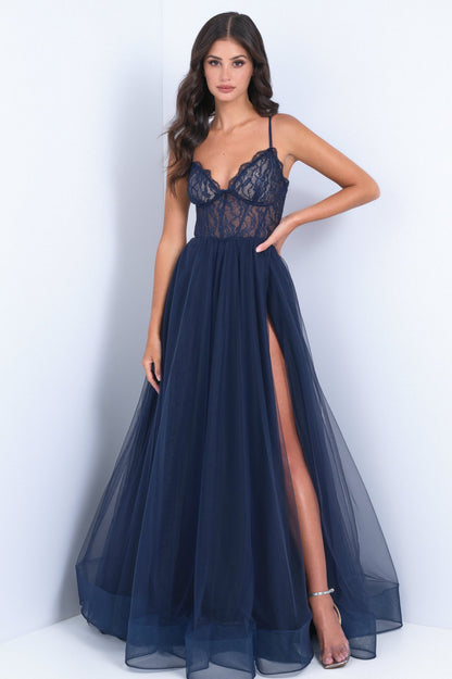 Dani Gown - Navy