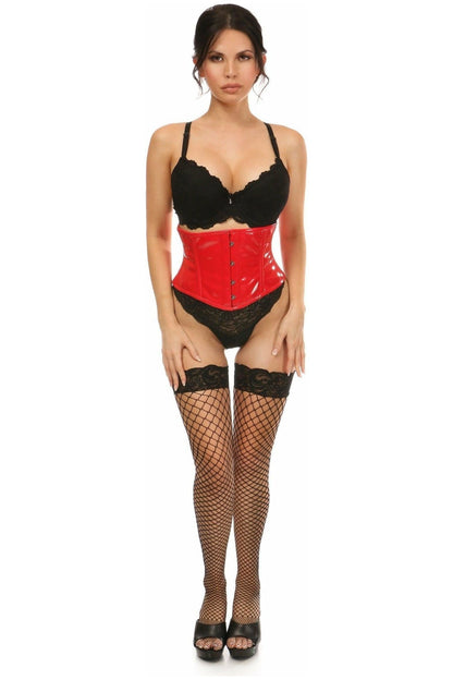 Lavish Red Patent Mini Cincher