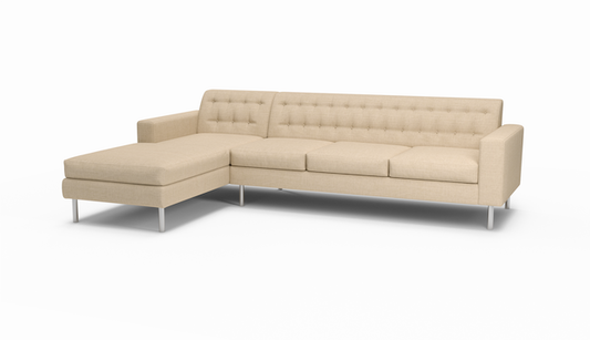 Le Jace | Left Chaise Sectional | 72" x 115" | Latex | Eco-Friendly | STYLNN®️