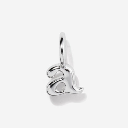 Initial Sterling Silver Charm