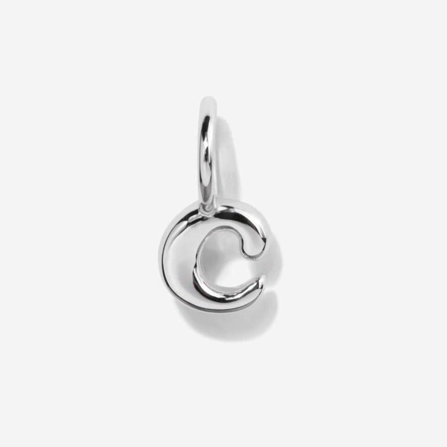 Initial Sterling Silver Charm
