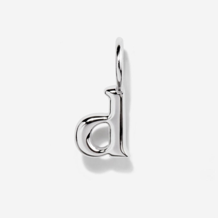 Initial Sterling Silver Charm