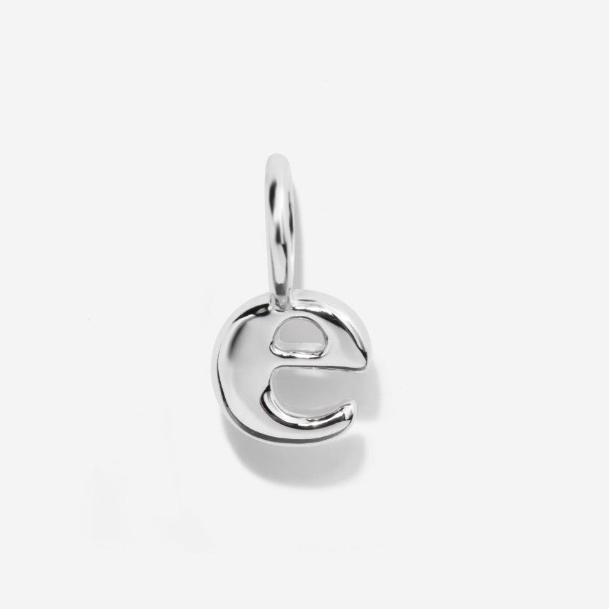 Initial Sterling Silver Charm