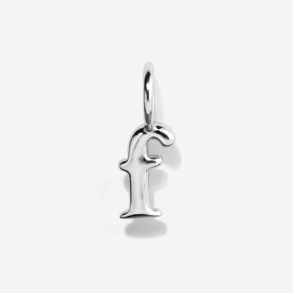 Initial Sterling Silver Charm