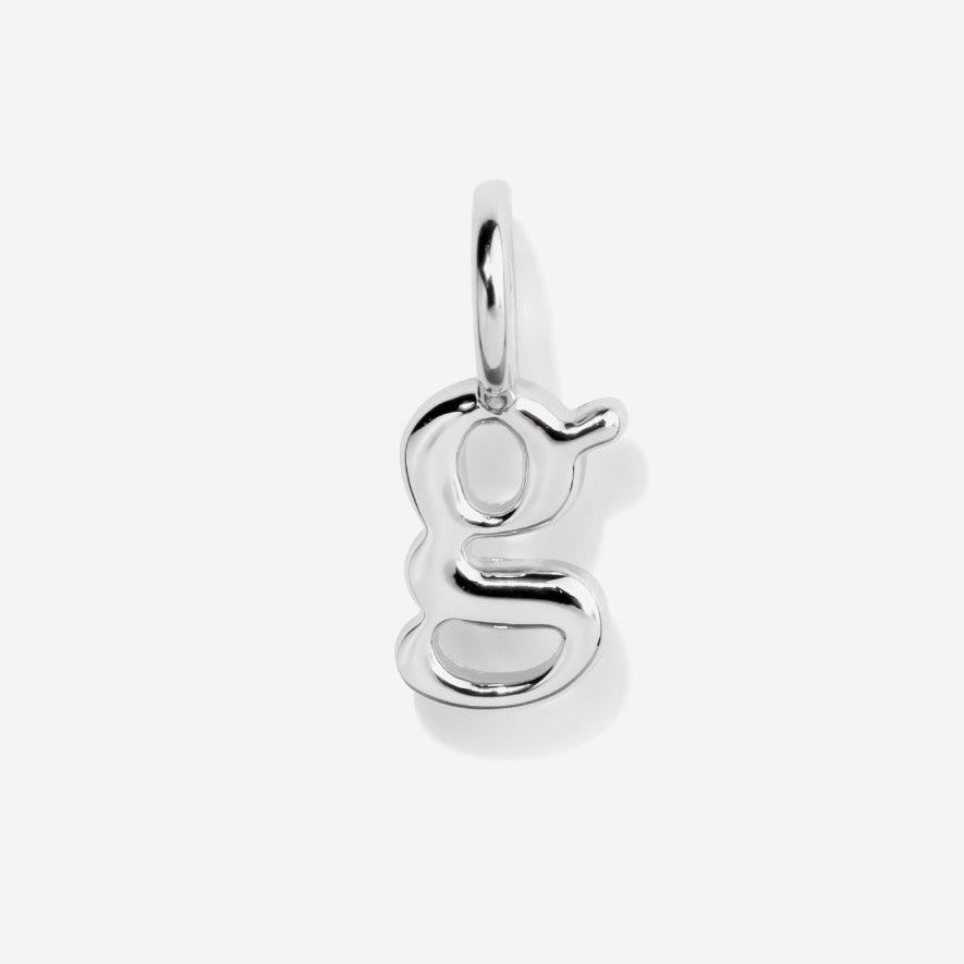 Initial Sterling Silver Charm