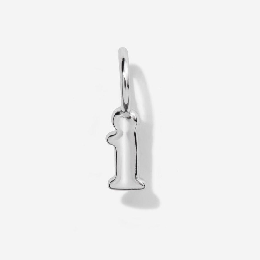 Initial Sterling Silver Charm