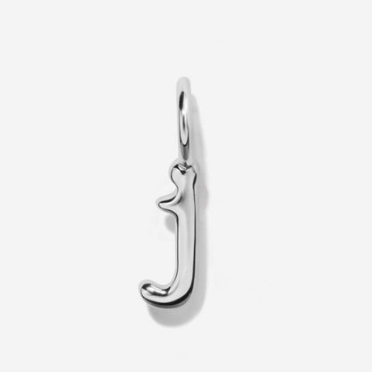 Initial Sterling Silver Charm