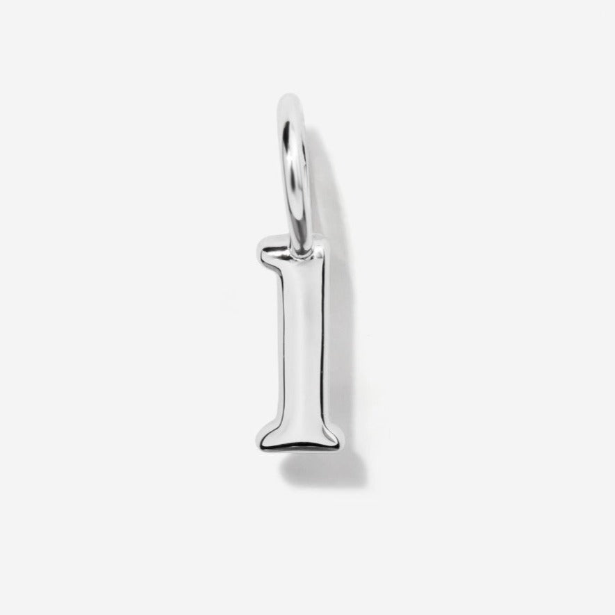 Initial Sterling Silver Charm