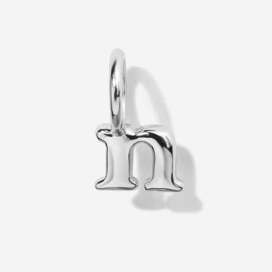 Initial Sterling Silver Charm