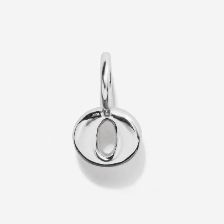 Initial Sterling Silver Charm