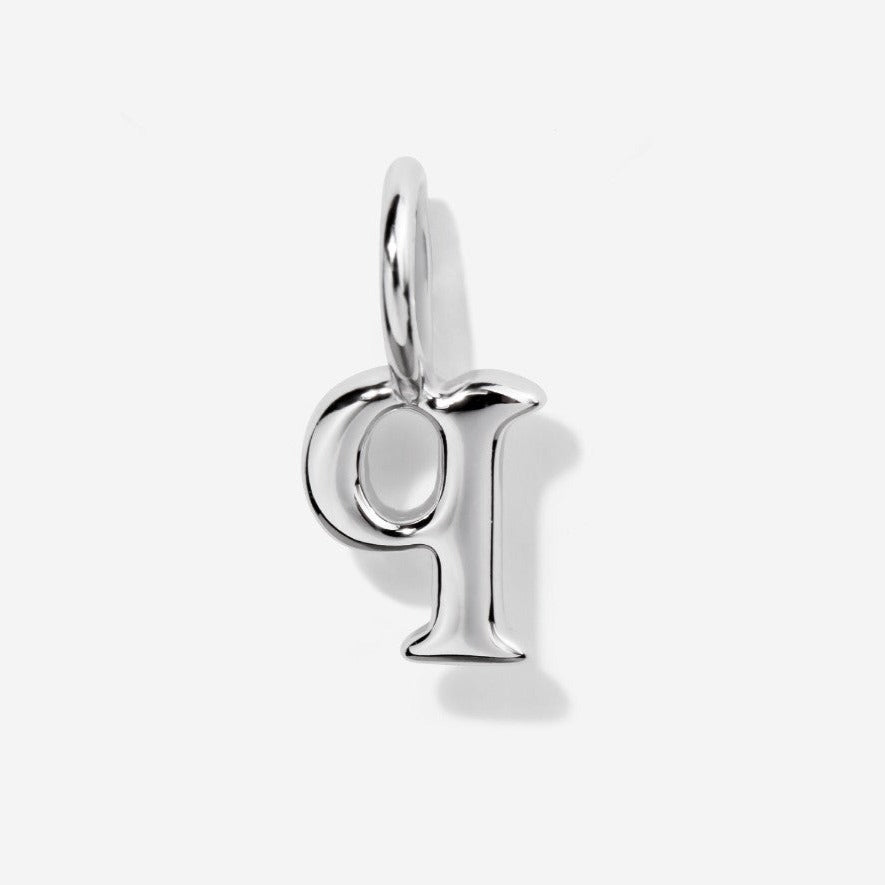 Initial Sterling Silver Charm