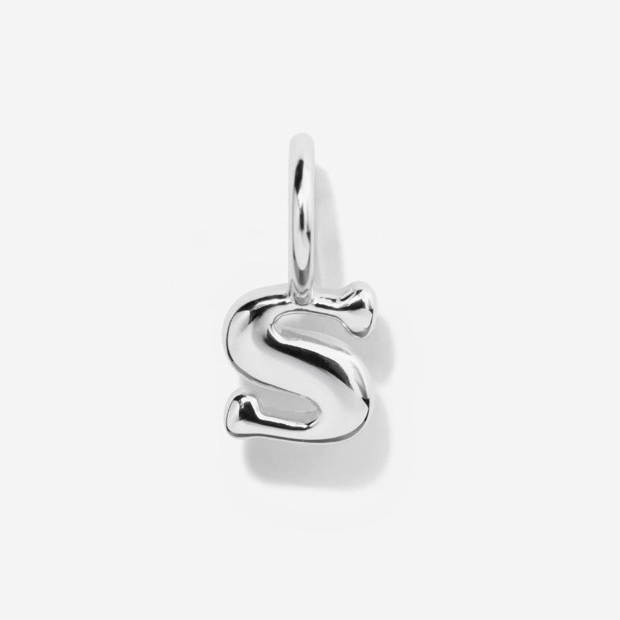 Initial Sterling Silver Charm