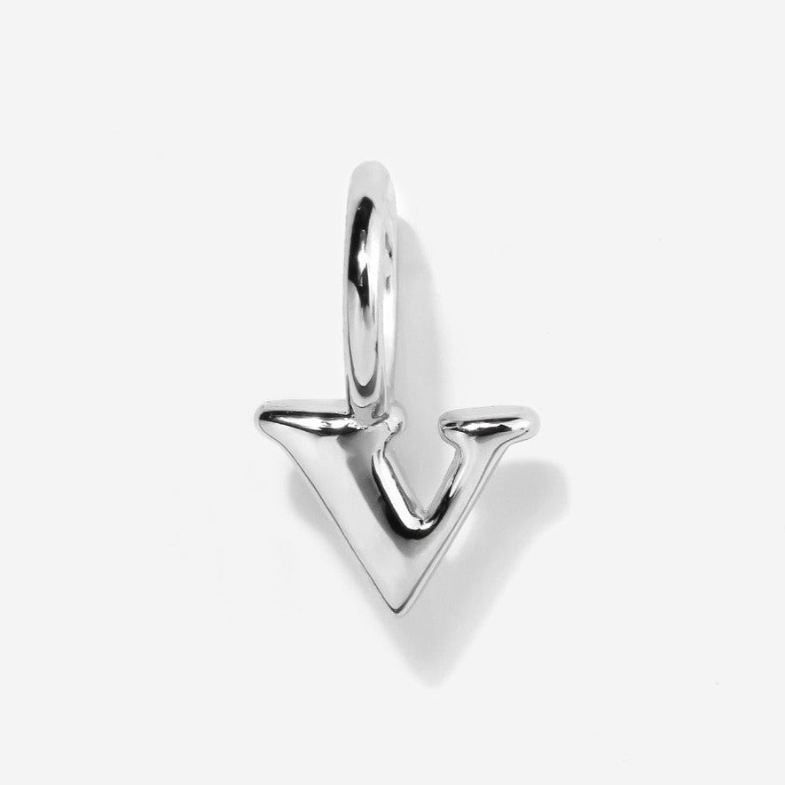 Initial Sterling Silver Charm