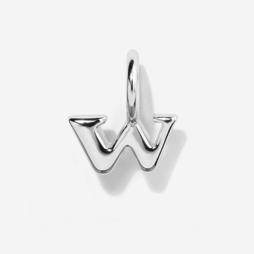 Initial Sterling Silver Charm
