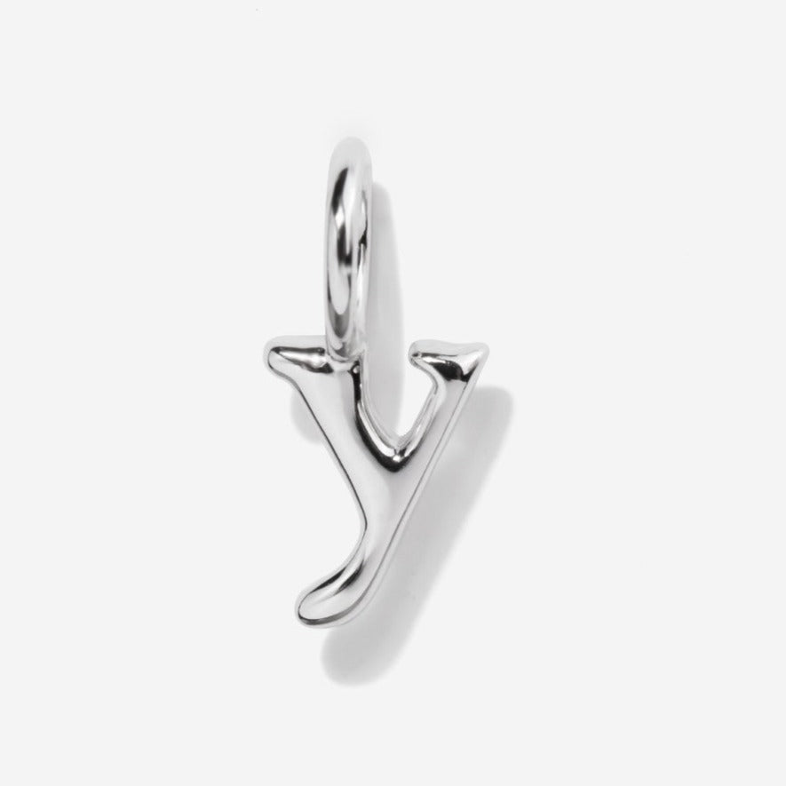 Initial Sterling Silver Charm